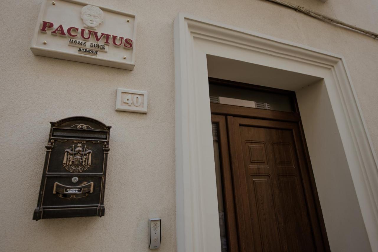 ברינדיזי Pacuvius Home Suite B&B מראה חיצוני תמונה
